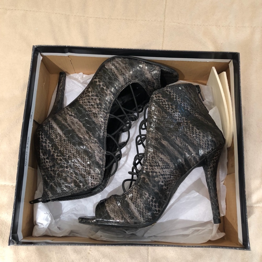 MIA Snakeprint Heels